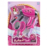 Set de beauté pour enfants avec sèche-cheveux à piles