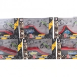 Rampe de saut en plastique avec roue métallique vissable