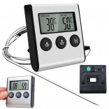 Thermomètre numérique avec sonde thermique pour viande