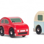 Set de petites voitures rétro en bois Le Toy Van