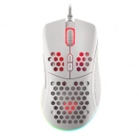Souris gaming Krypton 555 8000DPI RGB blanche