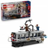 Spider-Man vs. Doc Ock : scène dans le métro – set de construction LEGO Marvel