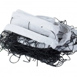 Filet de volley-ball 9,5 × 1 m avec câble tendeur et sac de transport