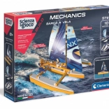 Laboratoire mécanique Trimaran flottant
