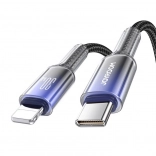 Joyroom câble USB‑C vers Lightning 30 W, 1,2 m, noir