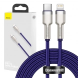 Baseus câble USB‑C vers Lightning 20 W, 2 m, violet