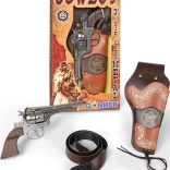 Set de jeu cow-boy avec revolver et étoile de shérif