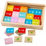 Bigjigs Toys additions et soustractions en boîte
