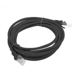 Patchcord catégorie 6 noir 3m Fluke Passed Lanberg