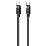 Orico câble de charge USB‑C vers USB‑C 60 W, noir