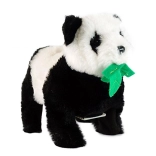 panda en peluche avec acrobaties à piles