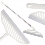 Raclette universelle pour sols et vitres avec manche pivotant