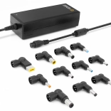 Adaptateur d'alimentation universel pour ordinateur portable 90W avec jeu de 11 embouts