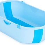 Baignoire pliable pour bébé avec bouchon de vidange bleu ECOTOYS