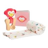 Coffret cadeau pour bébé singe PETIT COLLAGE