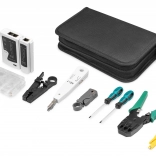 Kit d’outillage réseau pour service et installation LAN DIGITUS