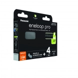 Eneloop PRO Accumulateur AA 2500 mAh 4 pcs avec boîtier