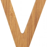 lettre en bambou v small foot