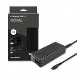 Adaptateur d’alimentation universel pour ordinateurs portables Lenovo 65 W avec 4 connecteurs