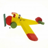 Décoration suspendue en bois Avion pour chambre d’enfant