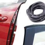 Bande de protection de bord de porte de voiture 15 m – noir