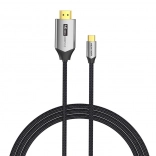 Câble USB-C vers HDMI 2.0 Vention CRBBG 1,5 m, 4K 60Hz (noir)