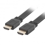 Câble HDMI plat noir v2.0 5 m