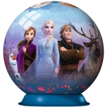 Ravensburger puzzle 3D boule : La Reine des neiges 2