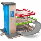 Garage avec ascenseur et accessoires