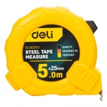 Mètre ruban Deli 5 m/25 mm jaune