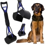 Pelle pour excréments de chien, pliable – bleu