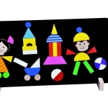 Puzzle magnétique pour enfants Detoa