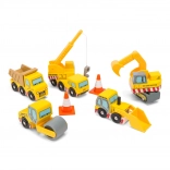 Ensemble de machines de construction Le Toy Van