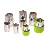 Ensemble de 8 emporte-pièces pour fruits et légumes