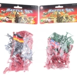 Soldats en plastique en sachet – deux ensembles de couleurs