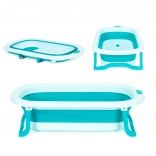Baignoire pliable pour bébé avec bonde ECOTOYS – Vert