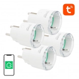 Prise Wi‑Fi intelligente avec mesure de consommation GOSUND SP111 3680 W 16 A – Pack de 4