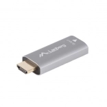 Adaptateur HDMI (M) vers DisplayPort (F) 4K argenté