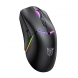 Souris de jeu Onikuma avec RGB, 3 modes de connexion et 12 000 DPI (noir)