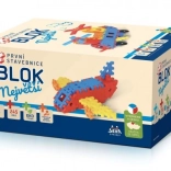 Jeu de construction BLOK Plus grande boîte en plastique