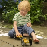 Voiture de course KidzLabs à ressort de tapette