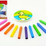 Crayons de bain Mes premiers animaux avec éponge