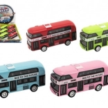 Autobus à impériale en métal à rétrofriction