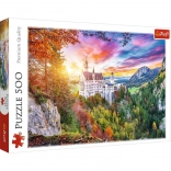 Puzzle 500 pièces – vue sur le château de Neuschwanstein, Allemagne TREFL