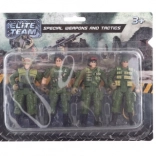 Set de soldats en plastique 10 cm