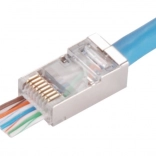 Connecteur RJ45 traversant blindé cat. 5e (lot de 100 pièces)