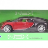 Bugatti Chiron modèle 1:24 en métal et plastique