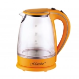 Bouilloire électrique Maestro en verre 1,7l orange