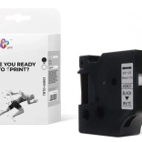 Ruban DYMO D1 impression noire sur fond blanc, 19 mm x 7 m