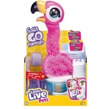 Flamant rose interactif Little Live Pets – il mange, chante et va aux toilettes